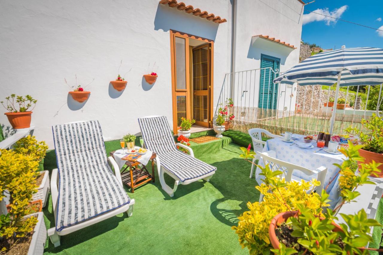Ferienwohnung Casa Enzo Con Vista Mare Amalfi Exterior foto